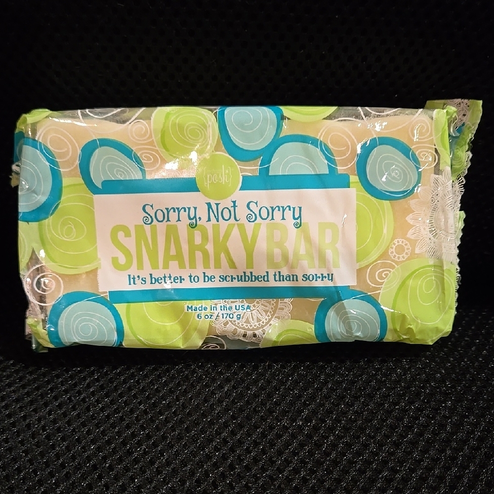 Posh Snarky Bar - Green and Blue